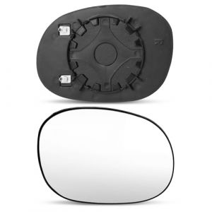TTCR-II 1PC Compatible avec Verre R&eacute;troviseur Citroen C2 03-09/C3 02-10/C3 Plurie/XSARA Picasso 99-07/Peugeot 206/1007, Plurie C&ocirc;t&eacute; Passager Verre Miroir Chauffant, Picasso Mirror R&eacute;troviseur-Droite (Yumzeco Yumzeco, neuf)