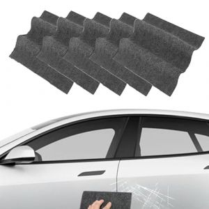 Fixapro Chiffons Nano Anti-Rayures pour Voiture, Fixapro Chiffon Anti Rayure pour Voiture Carrosserie, Nano Sparkle Cloth Efface Rayure Voitures, Efface Rayure Profonde Voitures (5) (xiaxiappa99, neuf)