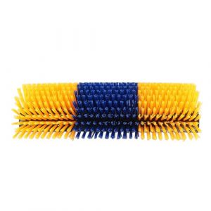 Alomejor Brosse &agrave; Gratter pour B&eacute;tail, Brosse de Toilettage de Massage Compl&egrave;te Respectueuse des Animaux pour Chevaux, Bovins, Moutons, &eacute;quipement Agricole en Plastique pour Ferme D'&eacute;levage (YELLOW) (Etmuxtr-EU, neuf)