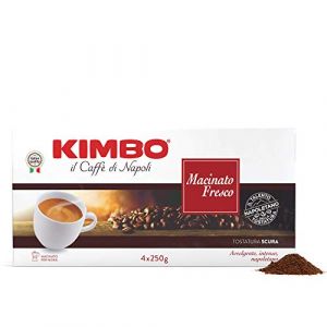 Kimbo - Caff, Macinato fresco - 250g (Pacco da 4) (Joytaly, neuf)