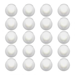SagaSave Lot de 20 mini billes de transfert en nylon &agrave; 360&deg; pour transmission, meubles, fauteuil roulant, machine (Spark EU, neuf)