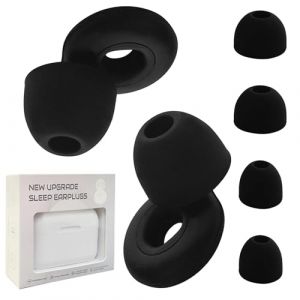 Dalephoric Bouchons d&rsquo;oreille, Bouchons d&rsquo;oreille en Silicone, R&eacute;duction du bruit de 35-40 dB, Protection Auditive, Bouchon Oreille pour Dormir R&eacute;utilisables, pour Sommeil, &Eacute;tude, Voyage et Concerts (PARPALEA MELON ACEES S.R.L., neuf)