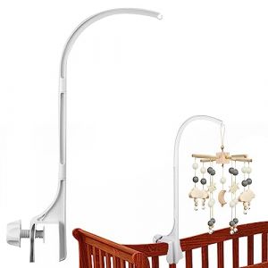 Support mobile pour lit de bébé, support de sonnette, support mobile, table à langer, support mobile pour bébé (sans jouets et sans module de boîte à musique) (XUHN, neuf)