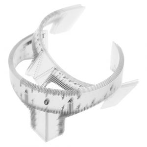 VICASKY 10 Pièces Règle de Positionnement des Sourcils Lot de Outils de Mesure de Sourcils Durable pour Traçage et Pratique (Micanties, neuf)