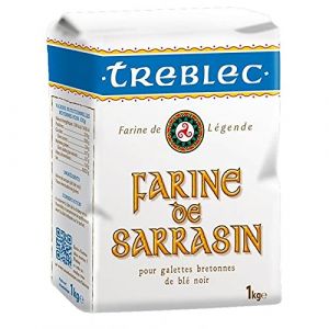 TREBLEC - Treblec Farine De Bl&eacute; Noir 1Kg - Lot De 3 - Vendu Par Lot (March&eacute; Parisien, neuf)
