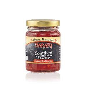 Sakari - Confiture De Piments Doux Du Pays Basque 100 G (PETRICORENA, neuf)