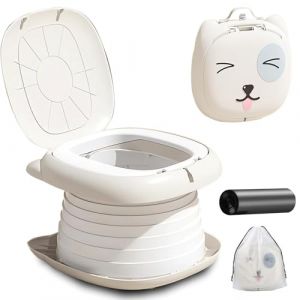auvstar Pot pour bébé,Pliante Toilettes pour enfants,Trainer WC Pour Chaise,Portable Siège pour Voyage ExtérieurToilette de Camping,Convient pour 12-36mois (BOSHENG-EU, neuf)