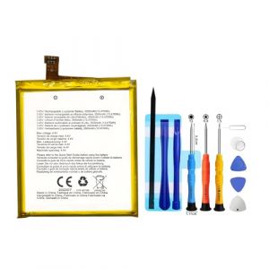 Vvuilsty LPN385350 Batterie de rechange pour Crosscall CORE-X3 Action-X3, batterie rechargeable 0 cycle compatible avec Crosscall CORE-X3 Action-X3, avec kits d'outils de r&eacute;paration (Dianzikeji2023, neuf)