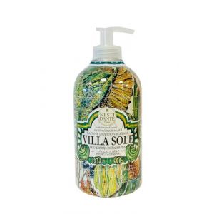 Nesti Dante Villa Sole 661220 Fico d'India (savon liquide/savon liquide 500 ml, unisexe, convient à tous les types de peau) (PERAGA GARDEN CENTER, neuf)
