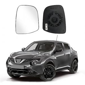 Verre de Rétroviseur Remplacement pour Nissan Juke 2015-2020, Rétroviseur Extérieur Réglable Adapté, Verre de Recul Miroir (Gauche) (JinsenTGG, neuf)