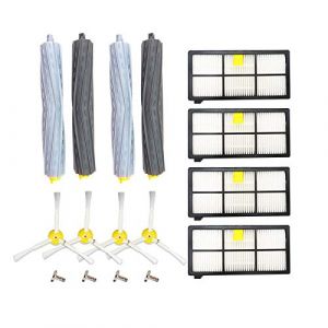 DingGreat Kit Pi&egrave;ces accessoires pour Aspirateur iRobot Roomba serie 800 805 850 860 865 866 870 871 880 886 890 891 895 896 900 960 965 966 980, 16in1 (Dgreat Direct, neuf)