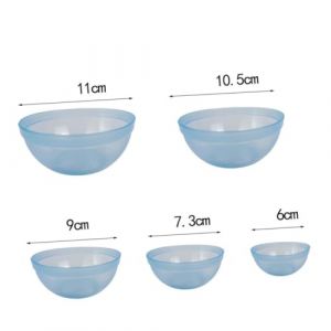 Gogogmee 10 pi&egrave;ces Bol de M&eacute;lange Plastique pour Masque Facial Bol Modulable pour Soins DIY et Salon Beaut&eacute; Pratique Solide et Flexible Usage Professionnel et Personnel Couleur Al&eacute;atoire (Xiaanmall, neuf)
