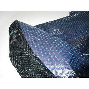 SPIRATO Bâche solaire rectangulaire pour piscine 4,50 x 2,20 m Bleu/noir (zum123, neuf)