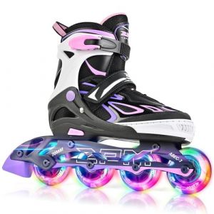 2pm Sports Brice Taille r&eacute;glable Roller Enfant Fille, Rollers en Ligne pour Enfants,Fille at Femmes et Homme (Dream Skates Co., neuf)