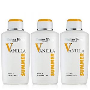 Bettina Barty Summer Vanilla Gel douche et bain 3 x 500 ml (iDealOn, neuf)