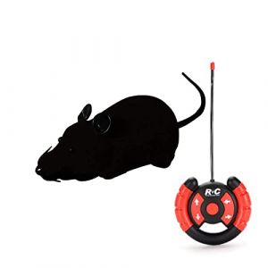 Jouet à télécommande pour rat, souris réaliste sans fil, jouet pour chat, chaton, chien, animal domestique, cadeau fantaisie, rat télécommandé infrarouge pour enfants, Halloween, Noël, anniversaire (Hebudy Mart, neuf)