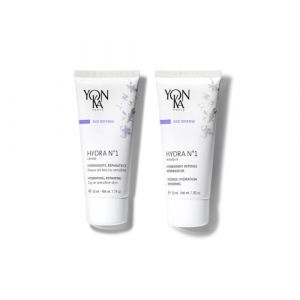 Yon-Ka Hyaluronique Hydratation Intense Peau Repulp&eacute;e - Hydra N&deg;1 Cr&egrave;me 50ml (Hydratation, Anti-Rides) + Hydra N&deg;1 Masque 50ml (R&eacute;parateur, R&eacute;g&eacute;n&eacute;rant, Anti-&Acirc;ge) (Yon-Ka Paris EU, neuf)