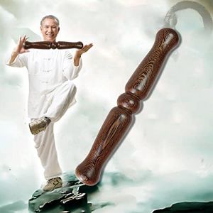B&acirc;ton de Tai Chi Sticks de Formation Chinois Qigong Tai Chi, 32/42 Cm de Long Souverain D'arts Martiaux en Bois Massif Lisse, &Eacute;conomisez Des &Eacute;quipements D'exercice Taiji Taiji Rod, Courbe Parfaite ( S (huouhusw, neuf)