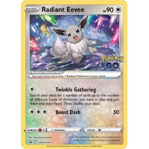 Pokemon - Évoli radiant - SWSH230 - Black Star Promo - Holo Foil (BB Online Handel, neuf)