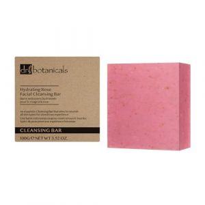 Dr Botanicals Barre hydratante pour le visage 100 g | Soin de la peau exfoliant énergisant pour une peau fraîche et hydratée | Une exfoliation douce révèle une peau lisse (skinChemists London, neuf)