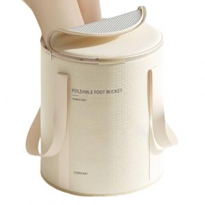 Bain De Pieds,Bac De Trempage Pliable Pour Pieds | Avec Base Antid&eacute;rapante Et Conteneur &Eacute;tanche Pour Soin M&eacute;nager Douche Circulation (tadayim, neuf)