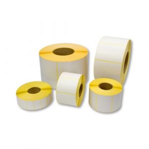 Emerson Etiquettes thermiques en rouleau | 32x20 mm | 2000 pièces par rouleau | Etiquettes autocollantes pour imprimantes thermiques | Autocollants à étiqueter | Etiquettes adhésives blanches (EMERSON SHOP, neuf)