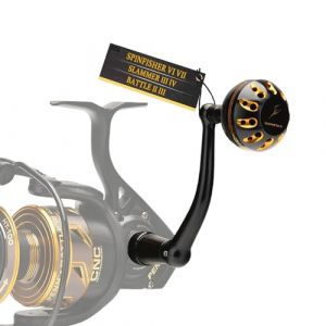GOMEXUS Power Handle Poignée Moulinet pour Penn Spinfisher VI VII 7500-8500 [SPNF] & Slammer III&IV 7500-8500 [SLM] & Penn Battle II III 5000-8000 [BTL] (Gomexus Europe, neuf)