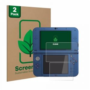 ScreenLeaf (2 Pièces Film de protection d'écran pour Nintendo New 3DS XL [Protection d'écran Écologique, Clear, Anti-Rayures] (protectionfilms24 France, neuf)