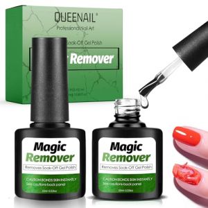 10ml*2 Dissolvant de Vernis à Ongles en Gel,Magic Remover Semi Permanent,Outil De Dissolvant De Vernis A Ongles En Gel,Remover Vernis Semi PermanentDissolvant Et Rapide 3 à 5 Minutes (zhijiangshiyiquegongsi, neuf)