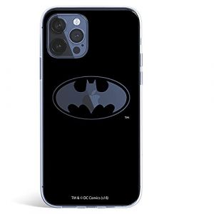Coque pour iPhone 13 Pro Officiel DC Comics Batman Logo Transparent - DC Comics (La Casa de Las Carcasas, neuf)