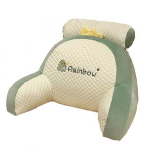 Générique Coussin Lecture | Coussin Soutien Lombaire, Soutien du Dossier avec Bras Soutien, Coussins Lombaires en Mousse À Mémoire Forme pour S'asseoir Lire Jouer (60x40cm/70x50cm) (wulea, neuf)