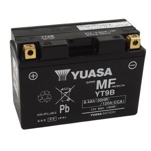 - YUASABATTERIE MOTO YUASA YT9B 12V 8AH 120A (BATTERYSET, neuf)