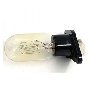 ELECTROTODO Ampoule Micro-ondes avec douille en plastique et deux connexions Fast-On Compatible avec Teka, Balay, LG, Orbegozo, Daewoo - 4972952967 (Electrotodo, neuf)