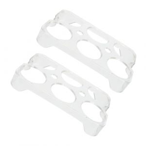 SOIMISS Lot De 2 Casiers À Œufs Pour Réfrigérateur Bacs De Rangement Pour Œufs Conteneurs De Rangement Pour Œufs De Poule Boîtes De Rangement Pour Œufs De Cuisine Boîtes À Œufs En (Star-wish, neuf)
