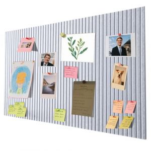 Tableau Liege Mural, 60 x 40 cm Tableau d'affichage d&eacute;coratif en feutre avec ruban adh&eacute;sif, panneau liege mural affichage photo vision board pour &eacute;cole, maison, cuisine, bureau (DGBRY, neuf)