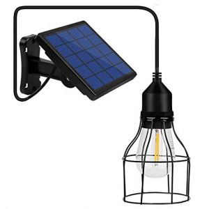 Lixada Sensitive Light IP65 Suspension solaire E27 étanche pour jardin, cour, terrasse, balcon 2 (BOEOE, neuf)