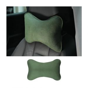 JNNJ Coussin Nuque Pour Si&egrave;ge Voiture, Coussin D'appui-T&ecirc;te Pour L'appui-T&ecirc;te Du Si&egrave;ge De La Voiture Fabriqu&eacute; En Coton, Oreiller De Voiture Pour Si&egrave;ge Conducteur Avec Sangle R&eacute;glable(Vert) (KJHmaoyi, neuf)