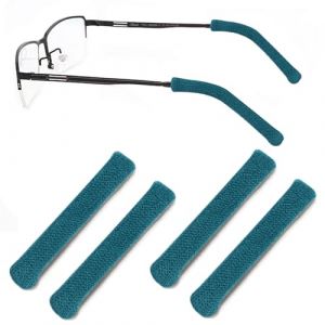 RUOXIXI 2 Paires Protege Branche Lunette,Antidérapant Lunettes Tricot,Anti Glisse Lunettes,Accessoires pour Lunettes pour Lunettes de Soleil de Lunettes de Lecture Lunettes(vert) (Zhexin Trading, neuf)