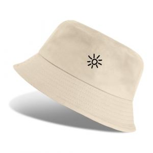 Vancavoo Bobs Femmes Hommes Chapeau De Soleil Seau P&ecirc;cheur Casquettes Sport Anti-UV Bonnets Chapeaux de Visi&egrave;re Adultes Adolescents Unisexe,56-58cm,B-Beige (XT-Direct, neuf)