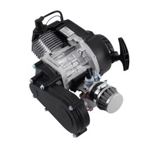 Ambienceo 49 CC Moteur 2 Temps Pull Start Moteur Mini Pocket Pit Pullstart Carburateur Filtre &Agrave; Air T&ecirc;te Dirt Bike Quad Pocket Bike (the-big-shop, neuf)