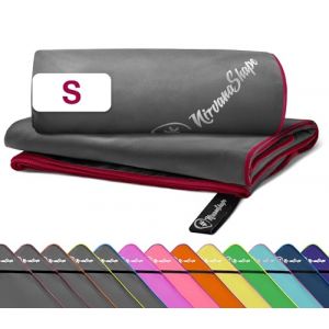 NirvanaShape Serviette Microfibre 60 x 40 cm, Serviette de Voyage l&eacute;g&egrave;re et compacte - Serviette Microfibre pour Le Voyage, Les Vacances, Le Fitness - sans Pochette ni Sac d'emballage (NirvanaColors GmbH, neuf)