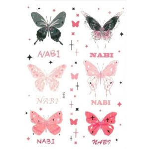 ARYU Combinaison D'Autocollants De Tatouage Papillon Pour Le Bras Simulation Durable Et ImperméAble De La Personnalité FraîChe De La FéE De La Clavicule Sexy Ta (XCTT, neuf)