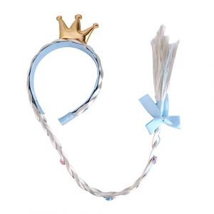 SAFIGLE 1 Pièce Couronne de Déguisement pour Garçon Fille Bandeau de Fête Princess avec Design Créatif pour Événements Festifs (Grand Di, neuf)