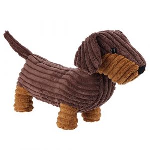 Apricot Lamb Peluche Henry Teckel 34 cm - Chien en peluche - Jouet doux et lavable - Cadeau pour enfant bébé fille garçon (Apricot Lamb, neuf)