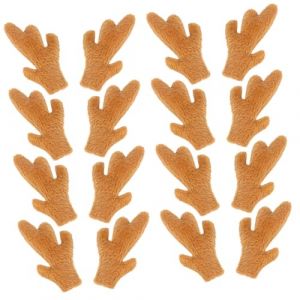 TINEASUR 25 Pièces Diy Corne De Dragon Pour Accessoires Cheveux Fabrication De Bandeaux Décoration Corne De Dragon En Peluche (Sauxi, neuf)