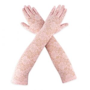 Gant Dentelle,Femme Gants En Dentelle,Gants Longs Femme,Gants De Diablesse,Halloween Gants De Dentelle Roses,Mitaine Femme Resille,Gants Halloween Femme,Gant De Soirée,Fishnet Gloves,Gants Resille (zhenjing9, neuf)