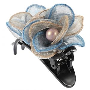 VALICLUD épingle à cheveux bec de canard floral pince à cheveux Clips de cheveux à bec de canard fleur facture accessoires de cheveux femmes pince à chignon griffes de cheveux plastique (SHUI LIAO, neuf)