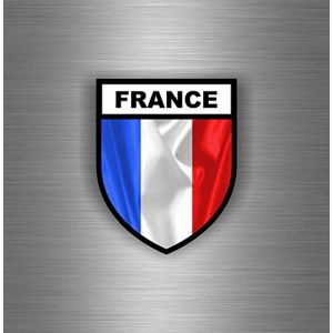 Akachafactory Autocollant Sticker Voiture Moto Airsoft opex Drapeau France Francais (Akachafactory, neuf)