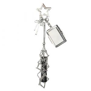 Support de baume &agrave; l&egrave;vres &ndash; Organiseur cosm&eacute;tique portable avec miroir, &eacute;tui &agrave; rouge &agrave; l&egrave;vres, porte-cl&eacute;s pour rangement de maquillage, sac &agrave; dos pour femmes et filles, sac &agrave; dos, chaussettes de No&euml;l (zongxina, neuf)