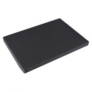 HMF 1458-25 Mousse prédécoupée, cube de mousse, 345 x 275 mm, garniture de valise, Tabletop, hauteur: 25 mm (hmf_shop, neuf)